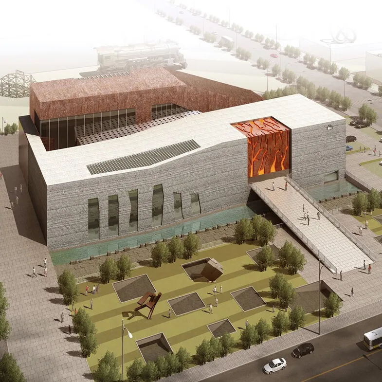 BISINI Luxury Modern Museum Building Design