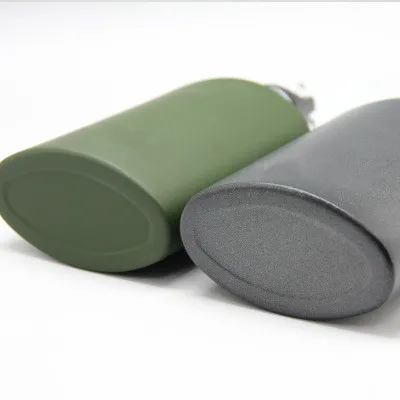 Flat Design Matte Color 500ML/600ML Aluminum Water Bottle, Custom Logo Aluminum Sports Bottle