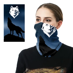 Tubular Seamless Red Pattern Factory Custom Printing Skull Bandana Fabric