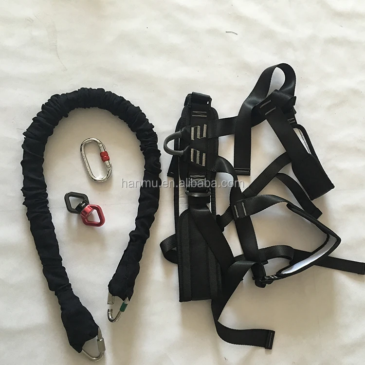 Body Fitess Adjustable Aerial Bungee Dancing Running Band