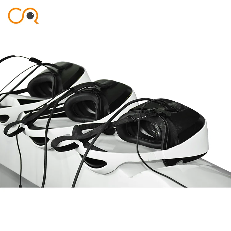 Arcade Game Machine 360 Degree Helmet 6 Seats 9d Vr cinema