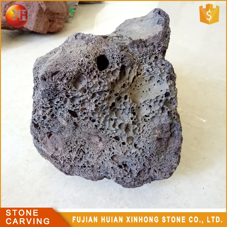 Super Nice Natural Black Large Lava Rocks Volcanic Rocks Stone For Garden Landscaping Decoration And Aquarium