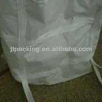 1000kg Plastic Jumbo Bags 1000kg For Carbon-white Big Packing Bags For Milk Powder pp jumbo black bag with four hand
