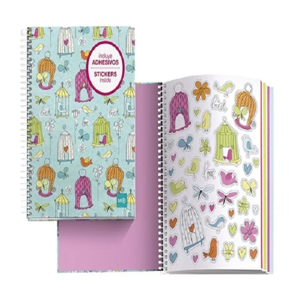 
school stationery china single b5 college spiral paper notebooks for students 