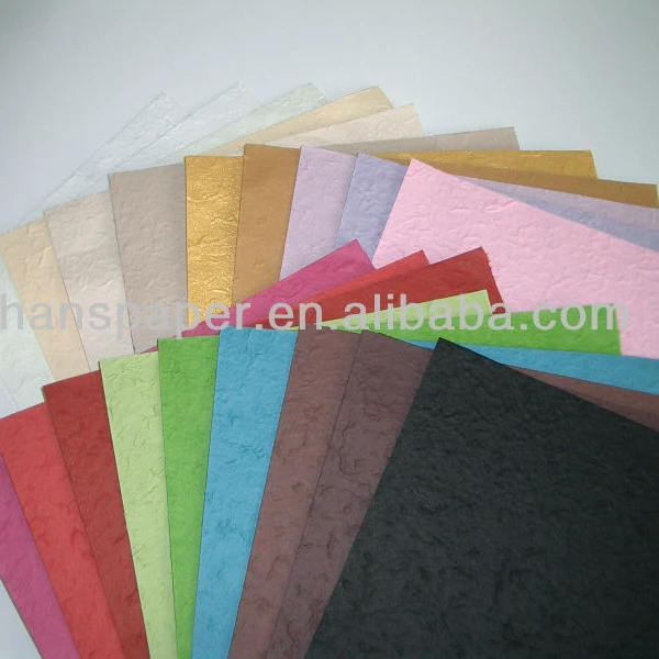 eco friendly natural biodegradable handmade mulberry paper A4 size 110gsm