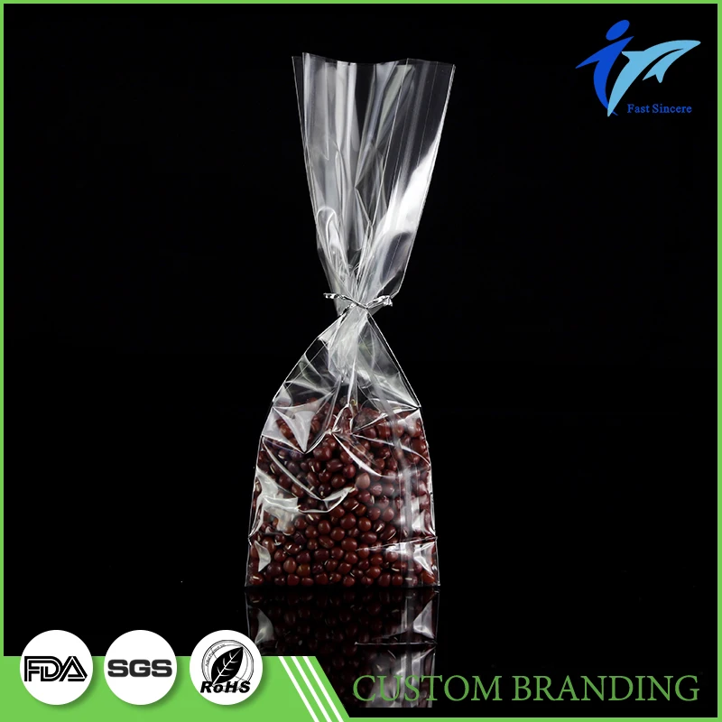 Печать Ясно Opp Упаковки Сухих Пищевых Мешок Plastik