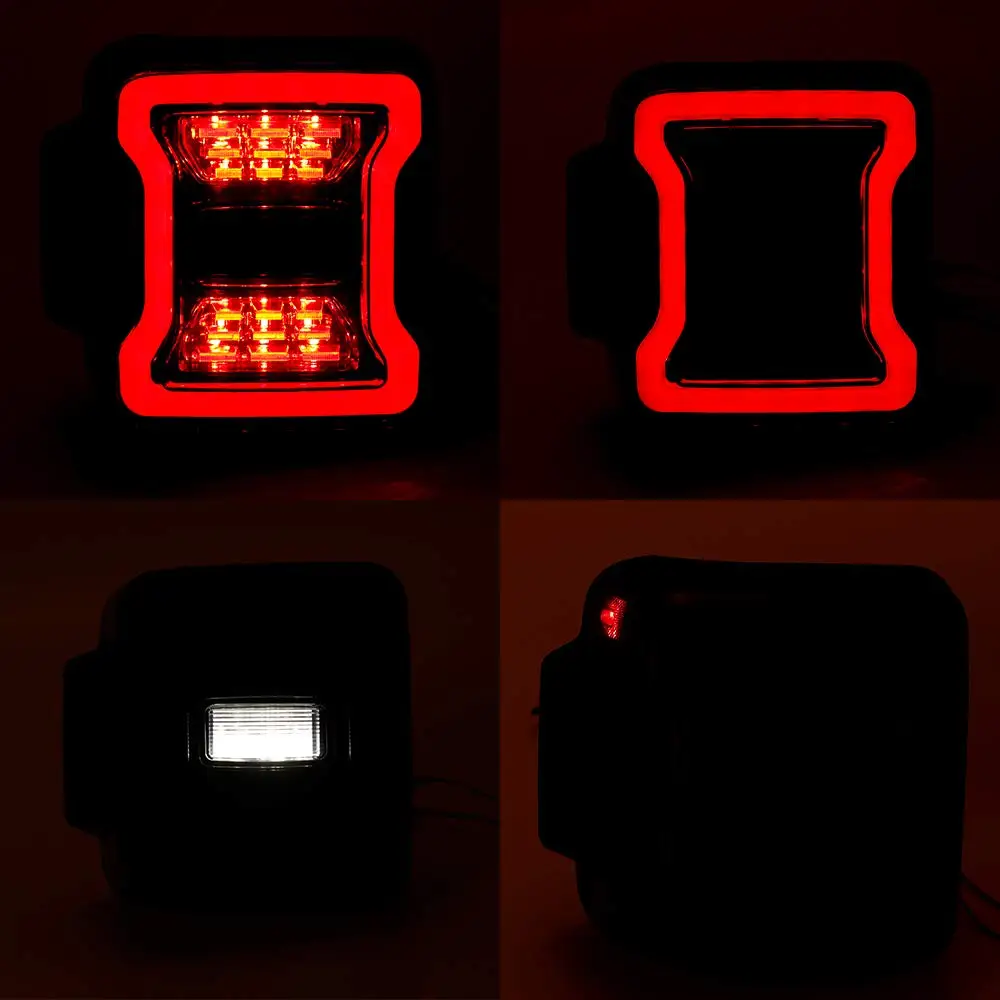 
SANYOU LED Reverse Light Brake Light Turn Signal LED Rear JL Tail Light for J-eep W-rangler JL Accessory 