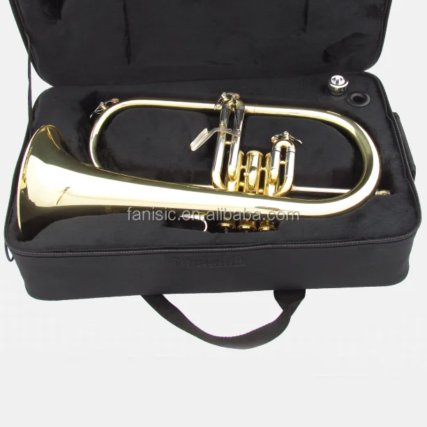 
Hot Sale Gold Lacquer Flugelhorn 