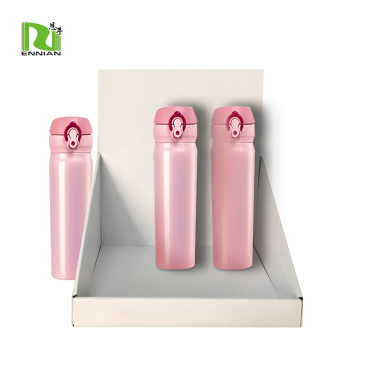 customized pop cardboard counter display box for bottles