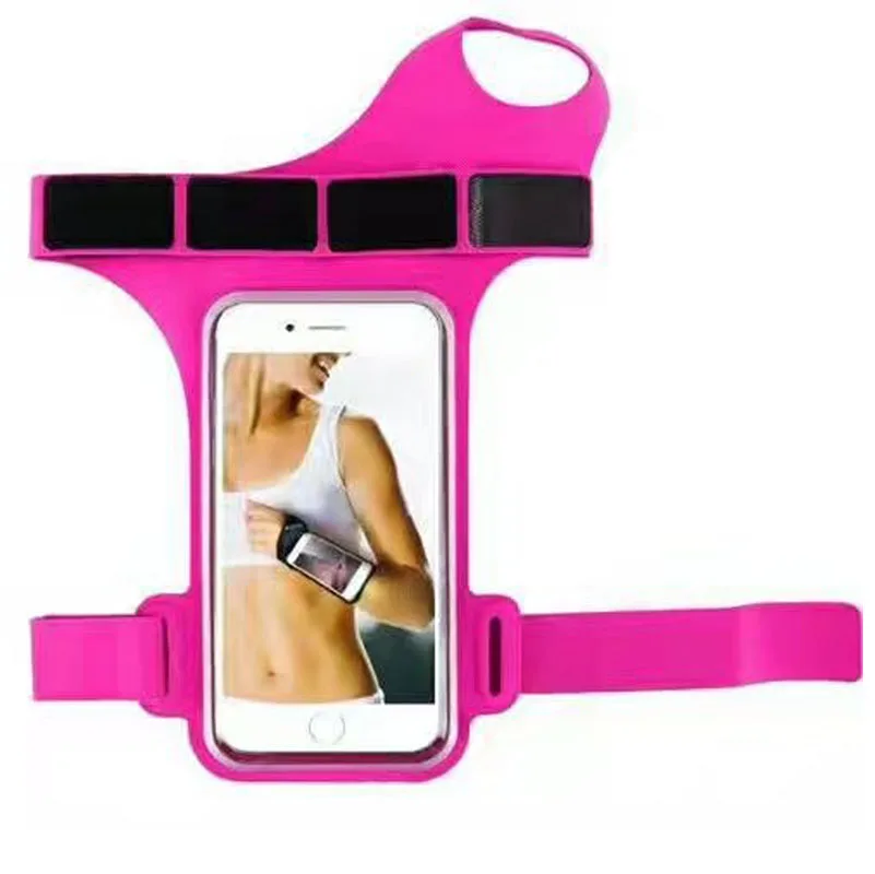 2017 new type top sell sports mobile phone armband ,cheap waterproof thumb wristband case for 4.7/5.5 inches phones