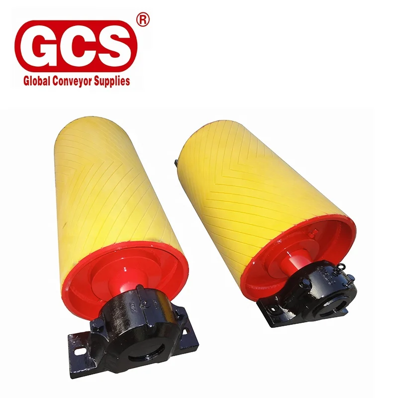 coal mine conveyor tail pulley, belt conveyor bend drum pulley