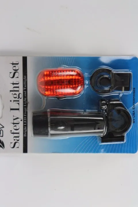 IPX-5 Waterproof Structure Design AAA Battery Popular Used Led Bicycle Light Set