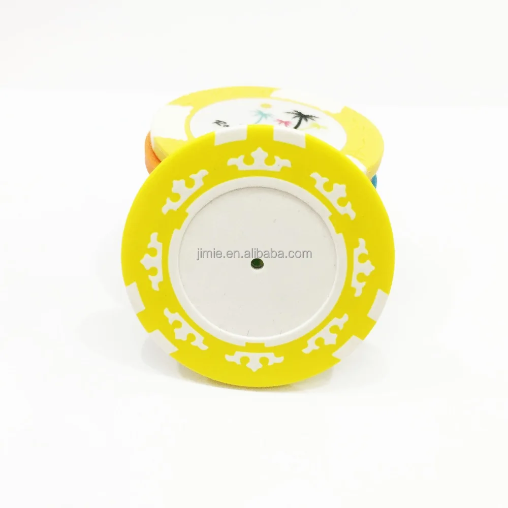 2016 новый дизайн abs RFID покерные чипы с индивидуальной наклейкой