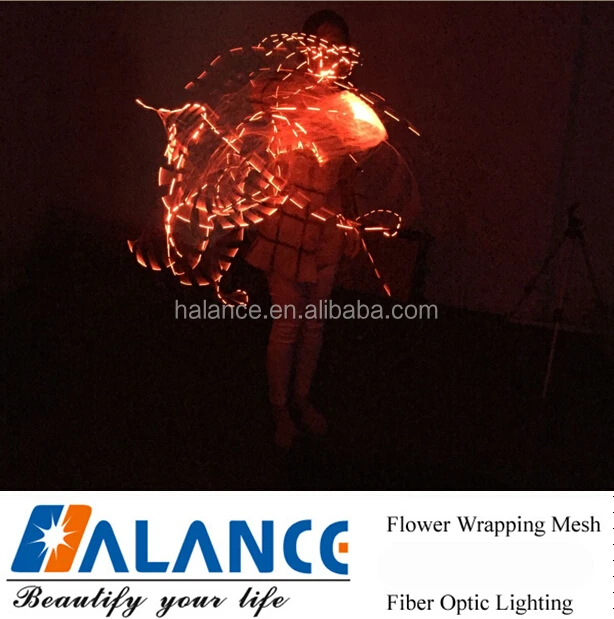 Halloween Accessory toy Optic Fiber Rave party gift led fiber optic