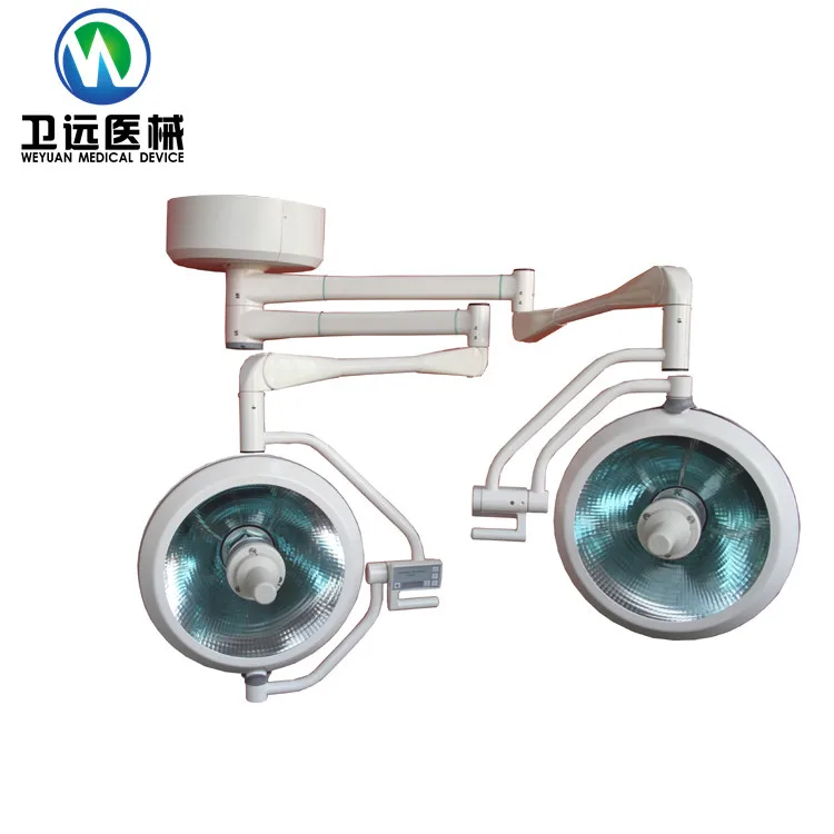 WYZ500/500 Veterinary Instrument for VET Surgery Dual Arm Multidirectional Illumination Lighting Operating Light