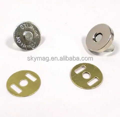 
N35 strong Ndfeb handbag magnet button 