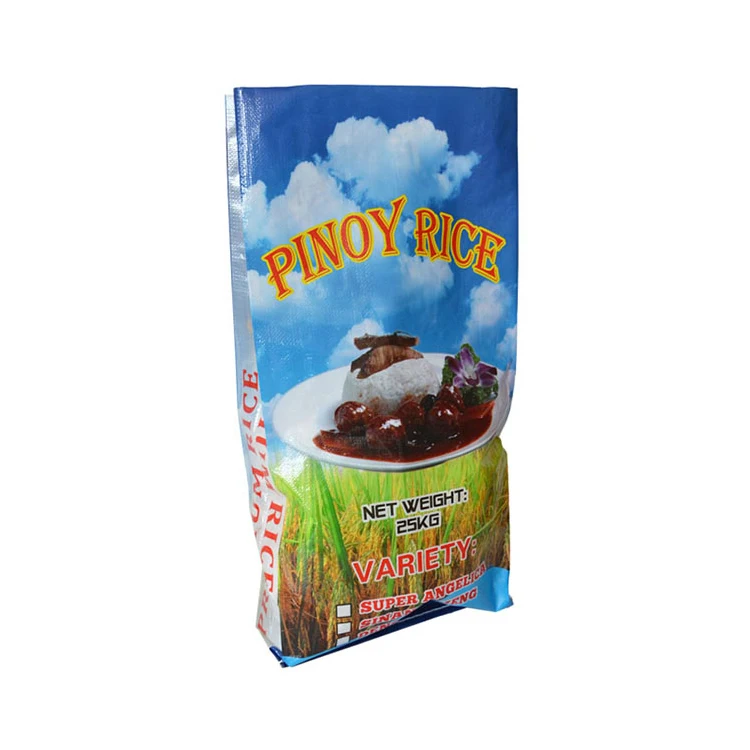Custom10kg 20kg Pp Woven Packaging Rice Bag For Corn Fertilizer Flour Sugar Hybrid Seed