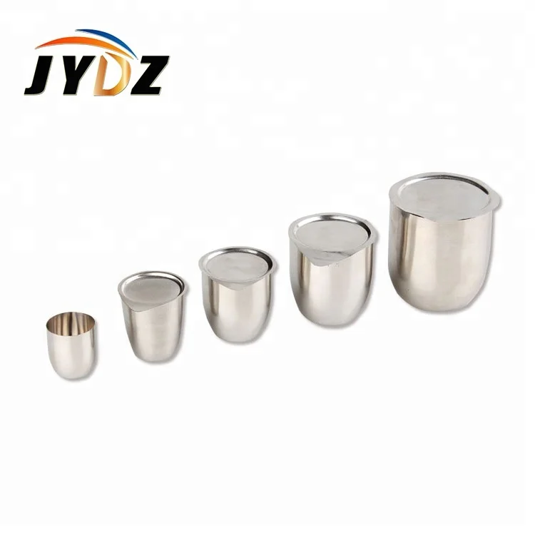 Class A 99.95% high purity 10ml small platinum crucible with topcover