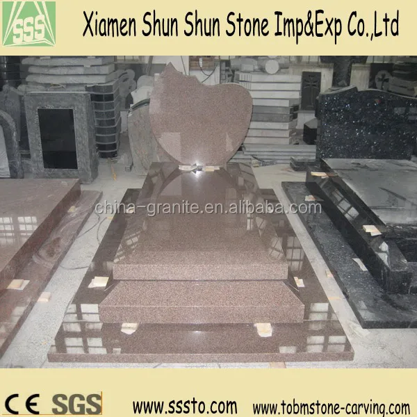 European Style Granite Tombstone And Monment Designs on sale