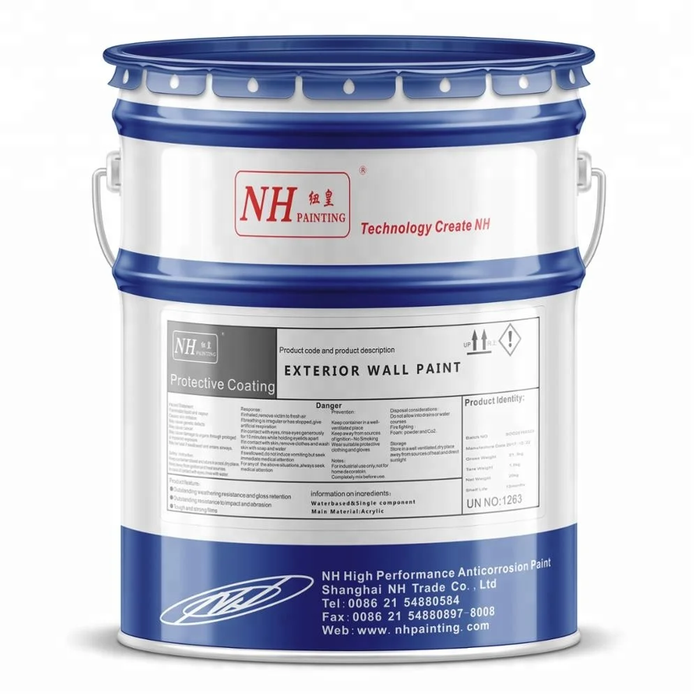 
Self-clean Silicon Acrylic waterproof exterior wall paint 
