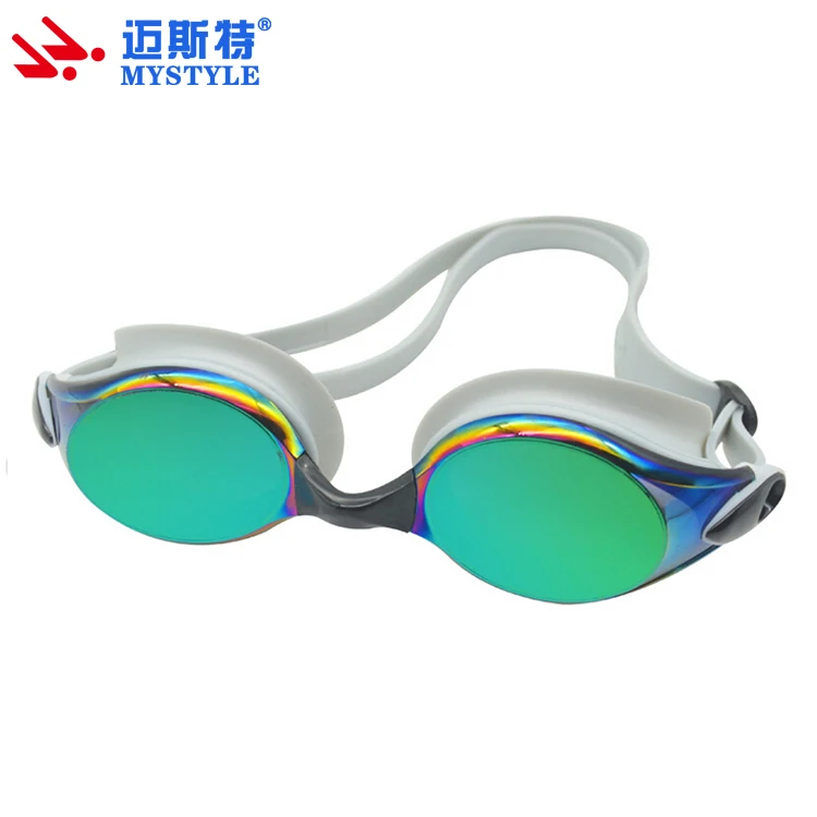 Swimming Goggles, Polarized UV Protection Waterproof Anti-Fog Adjustable Strap Comfort fit for Unisex Adult Men Women