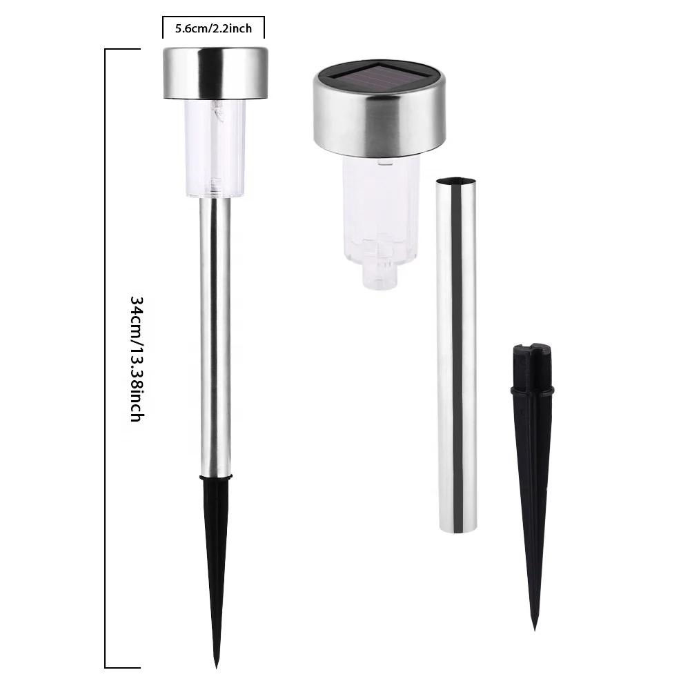 
Cheapest Solar SMD 2835 Sparking Waterproof Led Lawn Light For Energy Saving Garden Pathway Patio Lawn Lamps 