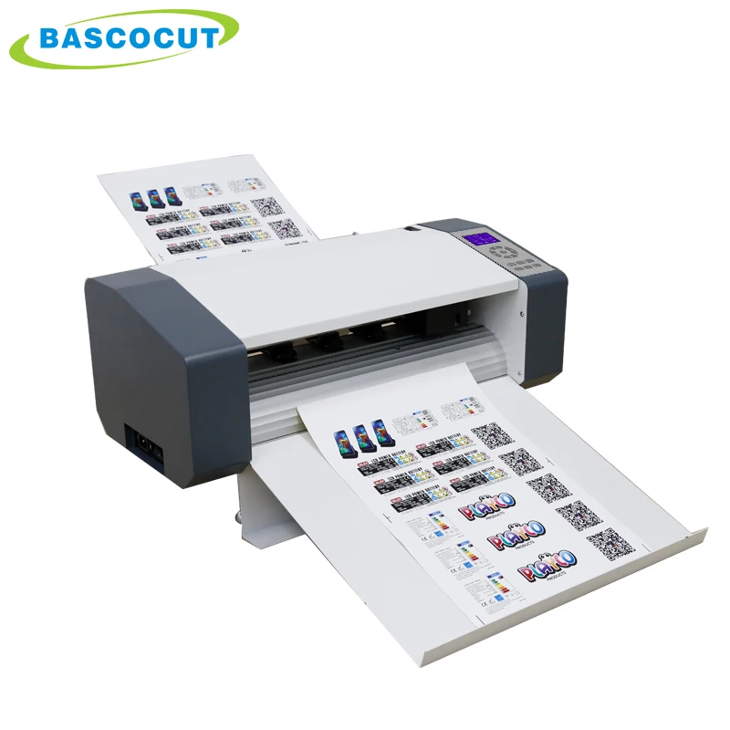 auto paper feeding contour cutting label cutter