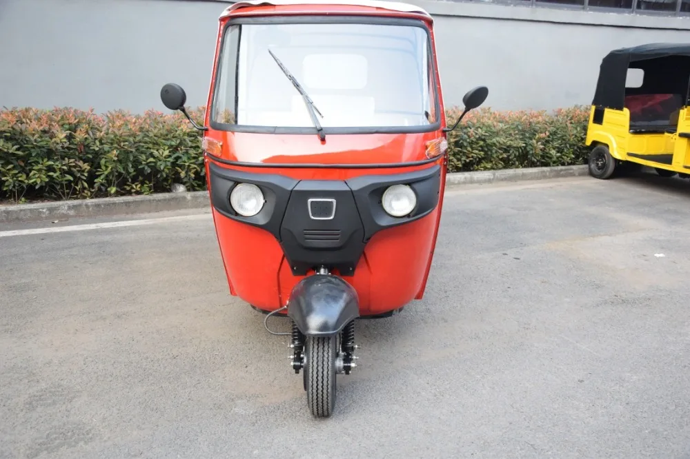 China Hot sale Tuk Tuk original factory gasoline 3 wheel passenger tricycle and spare parts for sale