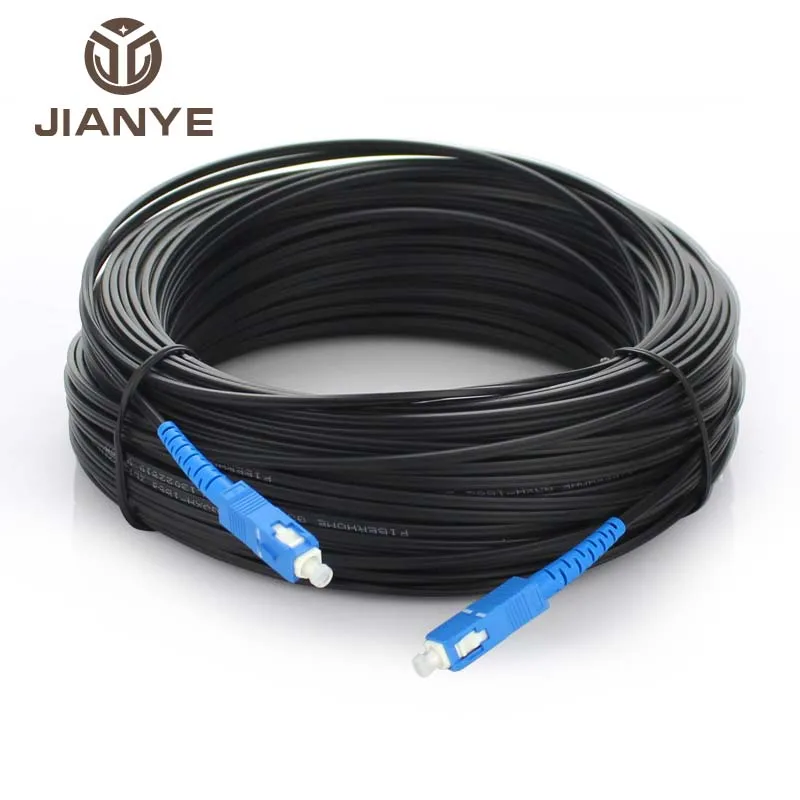  На открытом воздухе 2 ядра G657A самонесущий Рисунок 8 антенный Тип FTTH волоконно-оптического
