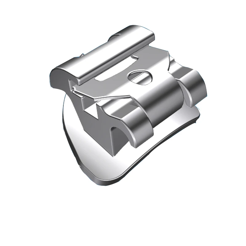Orthodontic CE MIM Sandblasted Roth/MBT Bondable  Dental Braces Self-ligating Brackets