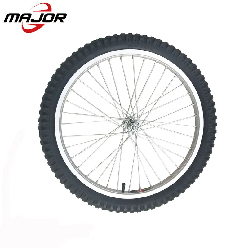 20 inch rubber filled inflatable wheel/ rubber inflatable wheels.