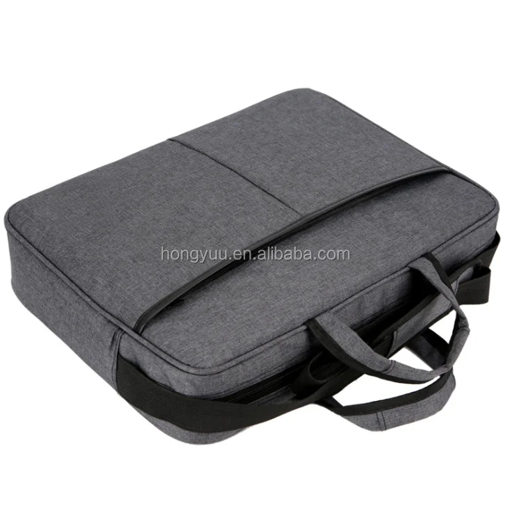 Laptop Bag 15.6 Inch, Fabric Laptop Messenger Shoulder Bag Case Briefcase for 15 - 15.6 Inch Laptop / Notebook