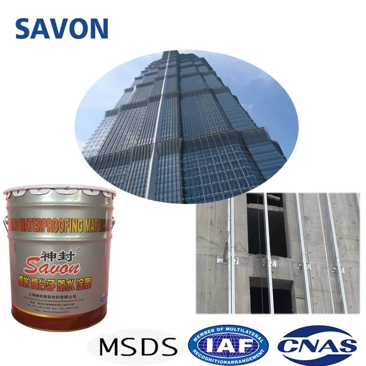 Good Quality Polymer Architectural Acrylic Acid Metal Waterproof Paint Coating