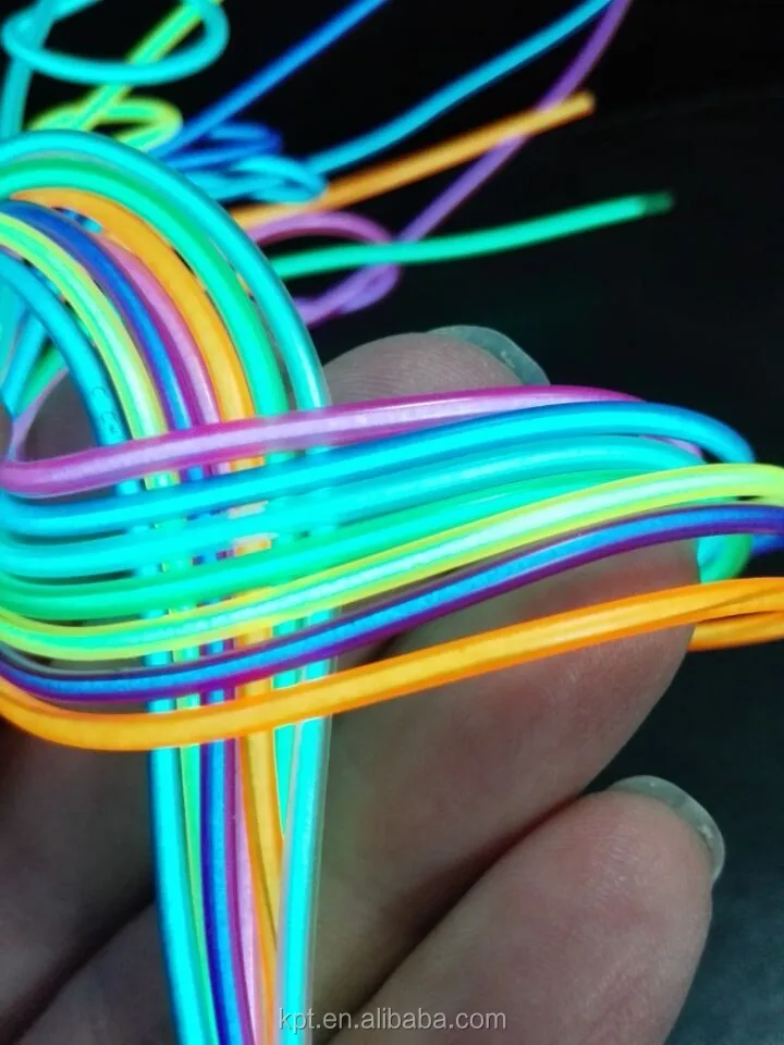 2022 multi-color Manufacturer el wire hot bag