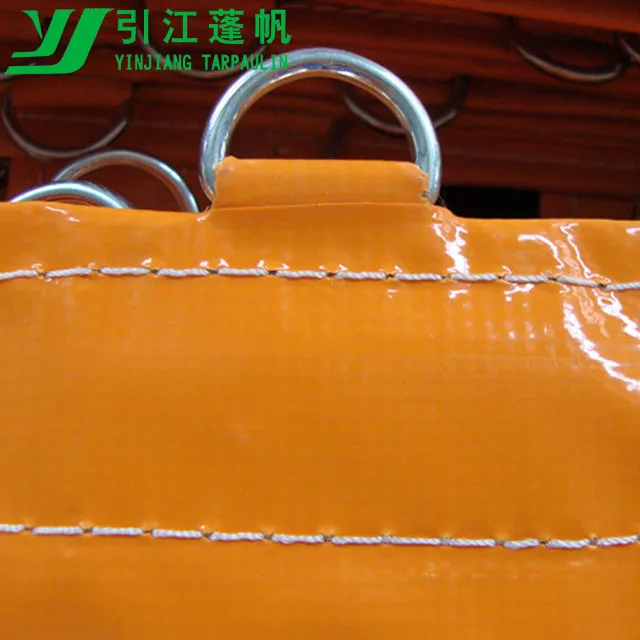 PVC Multi Purpose Heavy Duty Machinery Truck Tarp With D rings