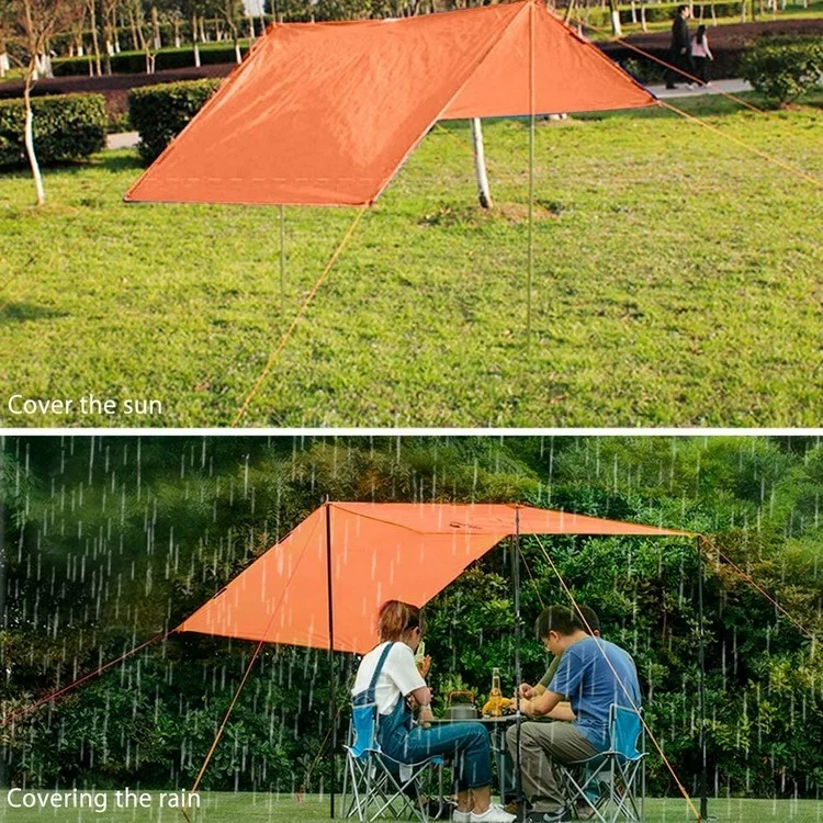 Adult Custom Printed Logo Waterproof Polyester Fabric Reusable Rain Coat Poncho with Hoods and Carry Pouch for Hiking Camping