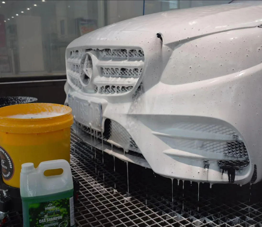 SCARCITY Eco-friendly  S-101A Green Forest Shampoo with rich foam for car washing