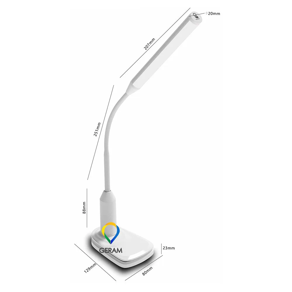 Swing arm ultra bright led clip desk lamp table led lamp desk light