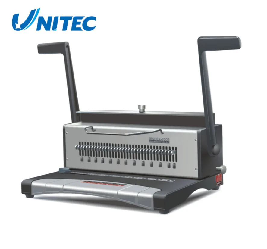 Popular sale manual wire punching and manual wire closing binding machine price