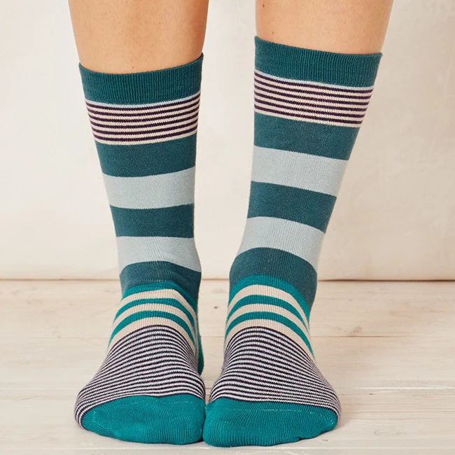 
High Grade Polka Dots Bamboo Pattern Socks, Custom Design Office Work Bamboo Fiber Womens Socks 