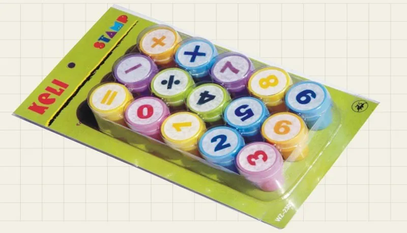 2021 new  teacher stamp digital seal letter stampSelf Inking Stamp Kids toy,self-inking plastic stamp Custom Cute Stamps WZ-4230