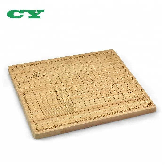 Engraved Guide Lines Obessive Chef Bamboo Cutting Board
