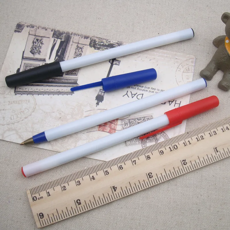 
OUTAE Cheap Simple Plastic Stick Ball Pen Promotional ballpoint Pen OT-928 