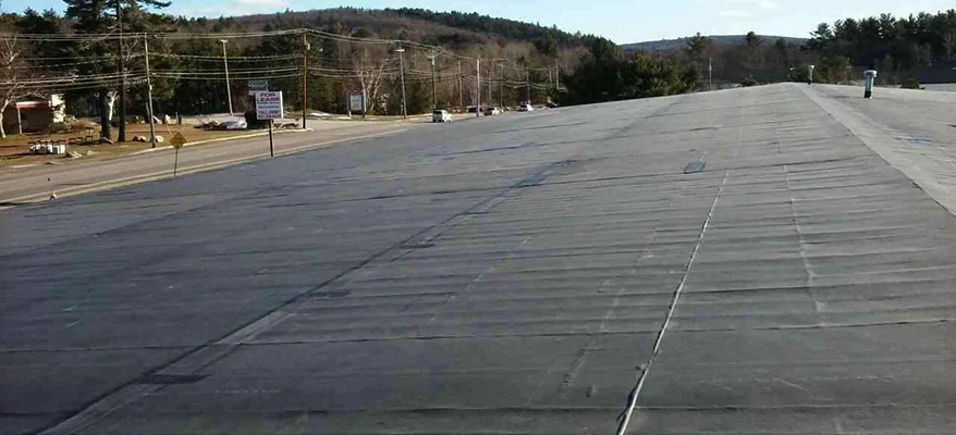 Однослойная резиновая Водонепроницаемая кровельная мембрана EPDM для плоской крыши