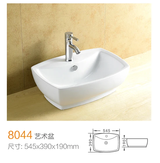 top grade The semi-trailer Europe white import lavabo hand basin wash hand basin