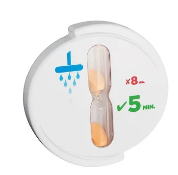
Customer design plastic promotional shower sand timer with logo  (1816943874)