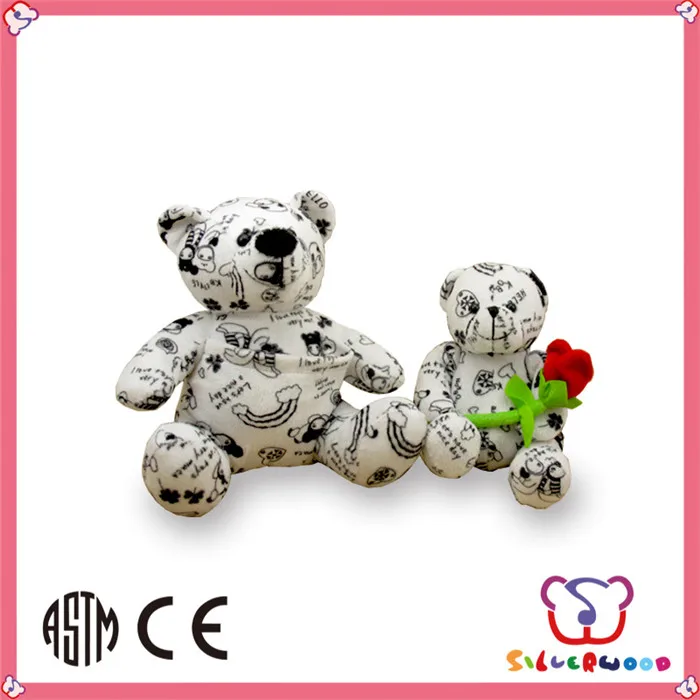 gsv icti завода мягкая и милая пользовательские прекрасный белый роёдественский плюшевый мишка плюшевые игрушки