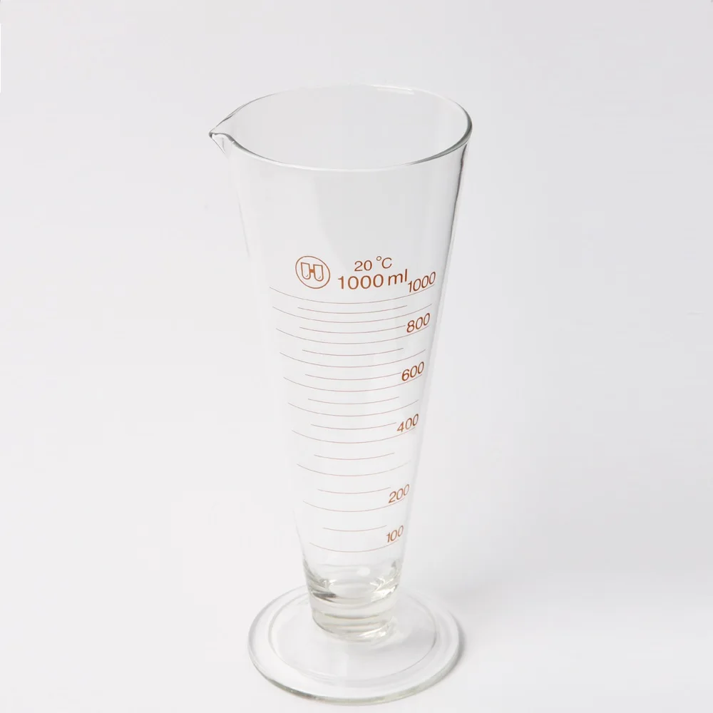 
HUAOU 250ml Glass Graduated Measuring Cylinder/Cup,5-1000ML 