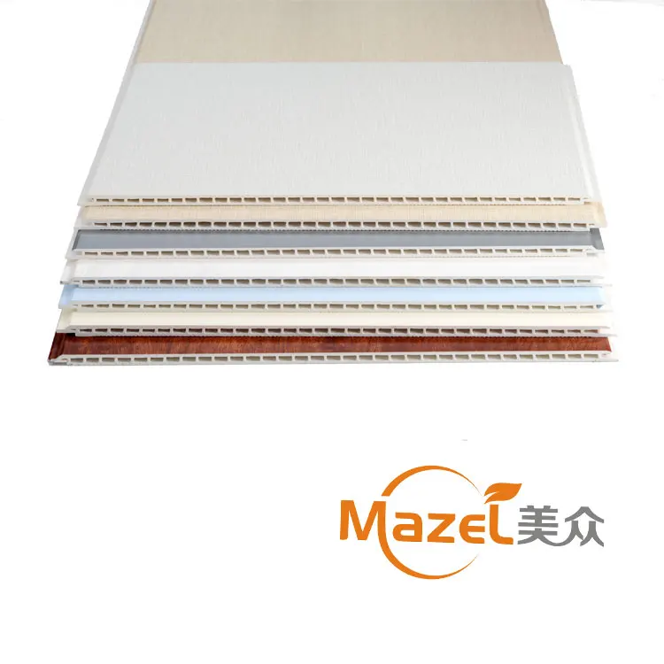 
Interior decorative texture pvc laminated wall panel 