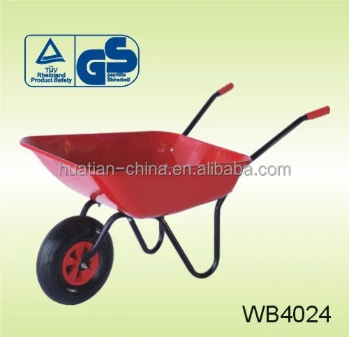 65L galvanized garden wheel barrow, cheap price wheelbarrow